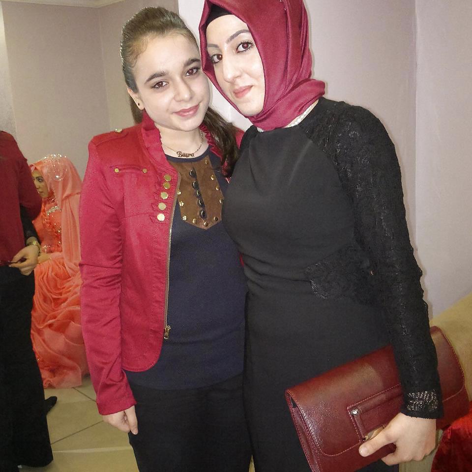 25P Turkish arab hijab turbanli asian kapali