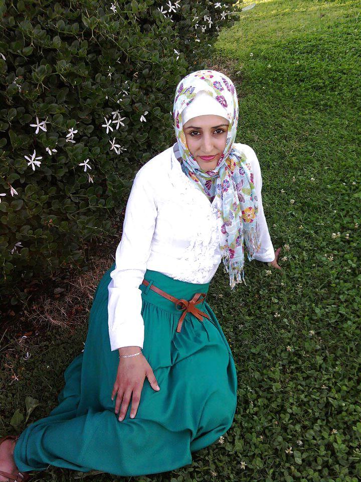25P Turkish arab hijab turbanli asian kapali
