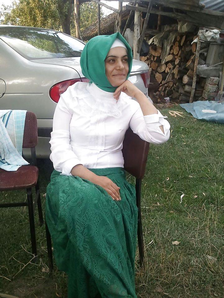 25P Turkish arab hijab turbanli asian kapali