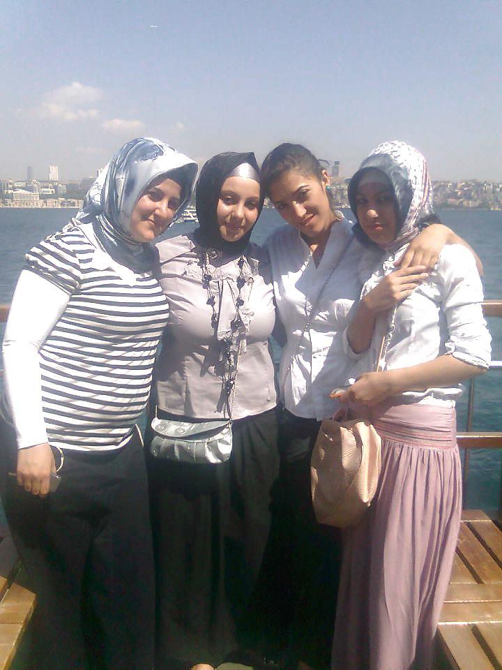 25P Turkish arab hijab turbanli asian kapali