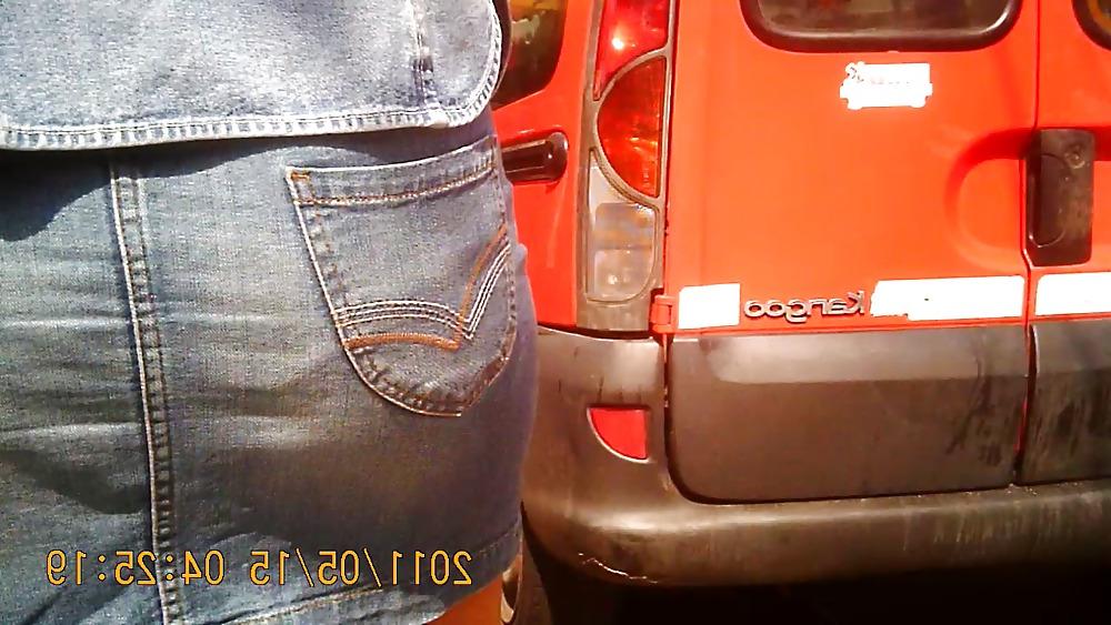 19P Jeans Skirt Milf