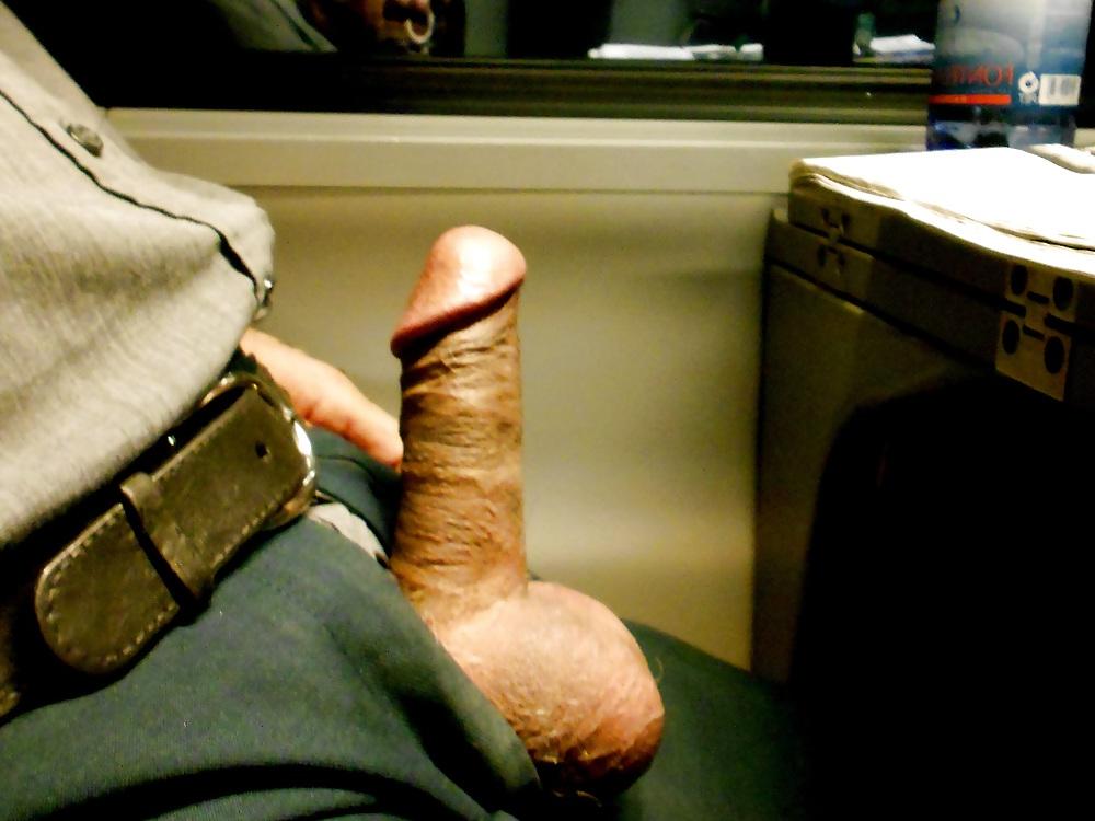 9P Hot cock in the train