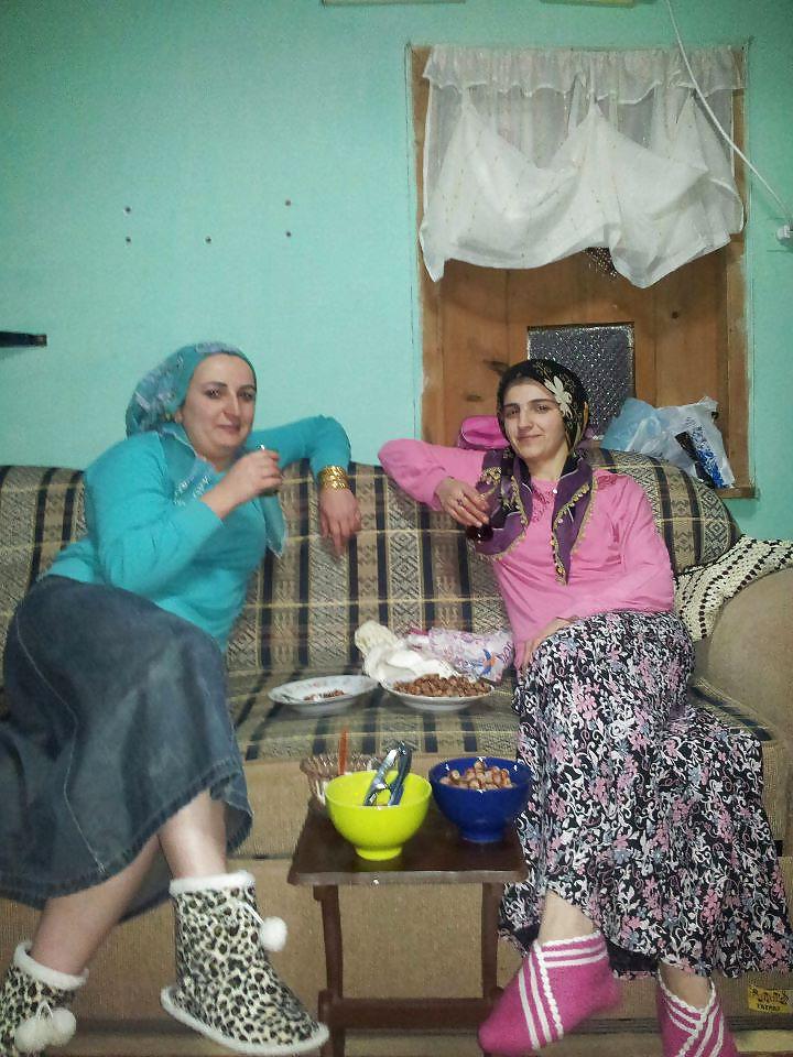 23P Turkish arab hijab turbanli asian kapali