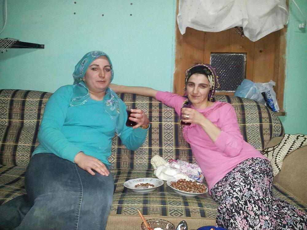23P Turkish arab hijab turbanli asian kapali