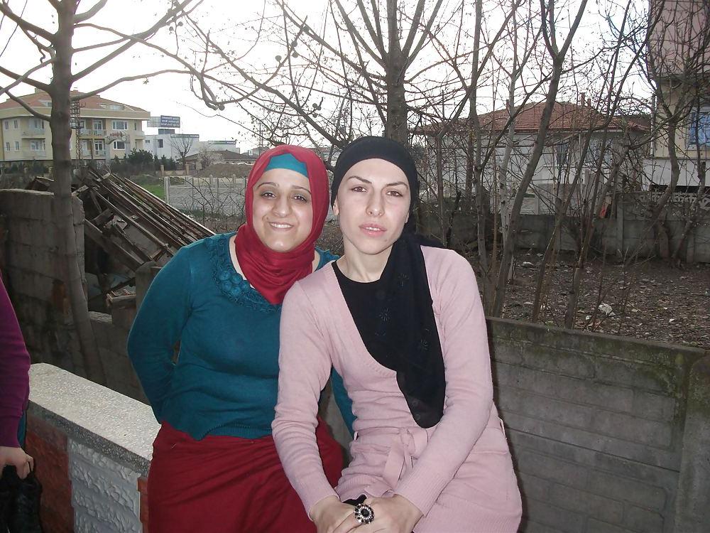23P Turkish arab hijab turbanli asian kapali