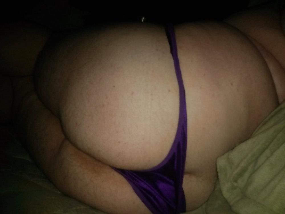4P Purple thong