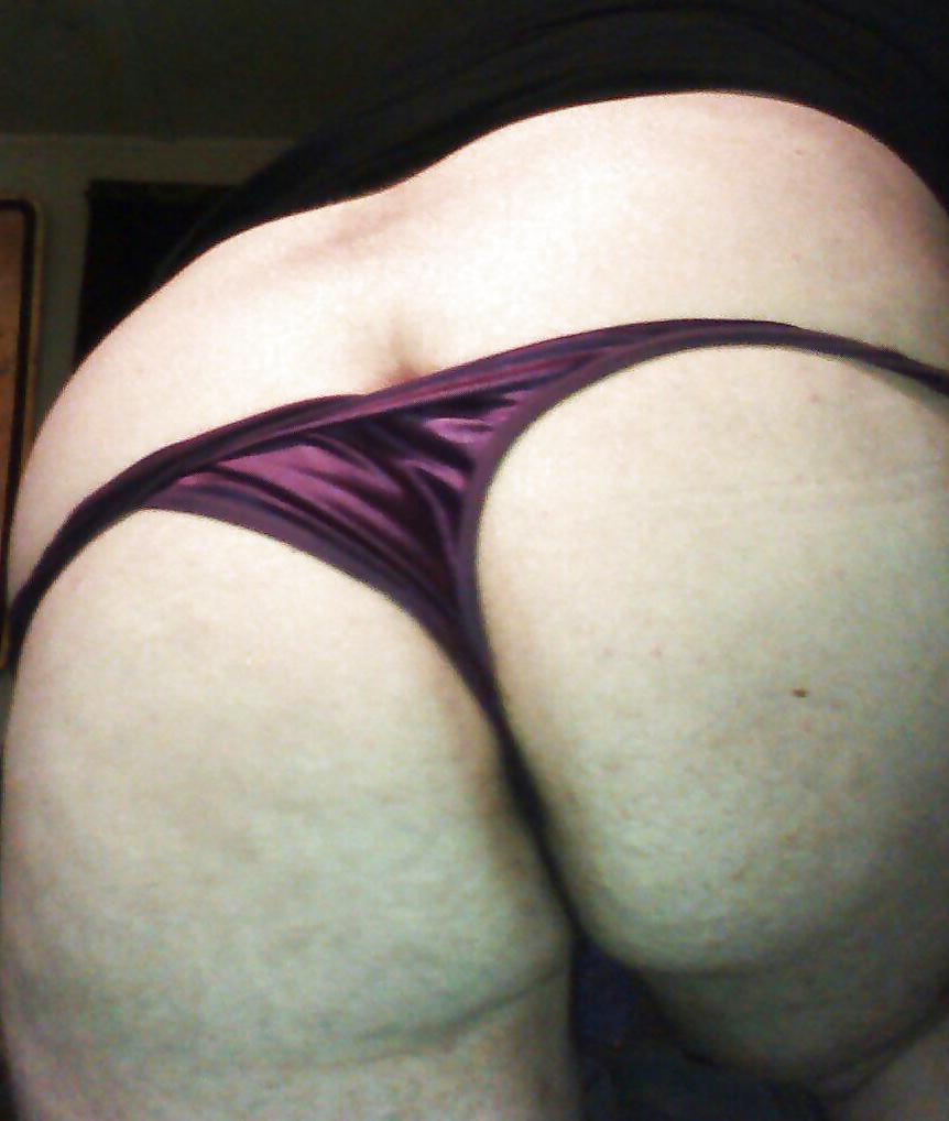 4P Purple thong