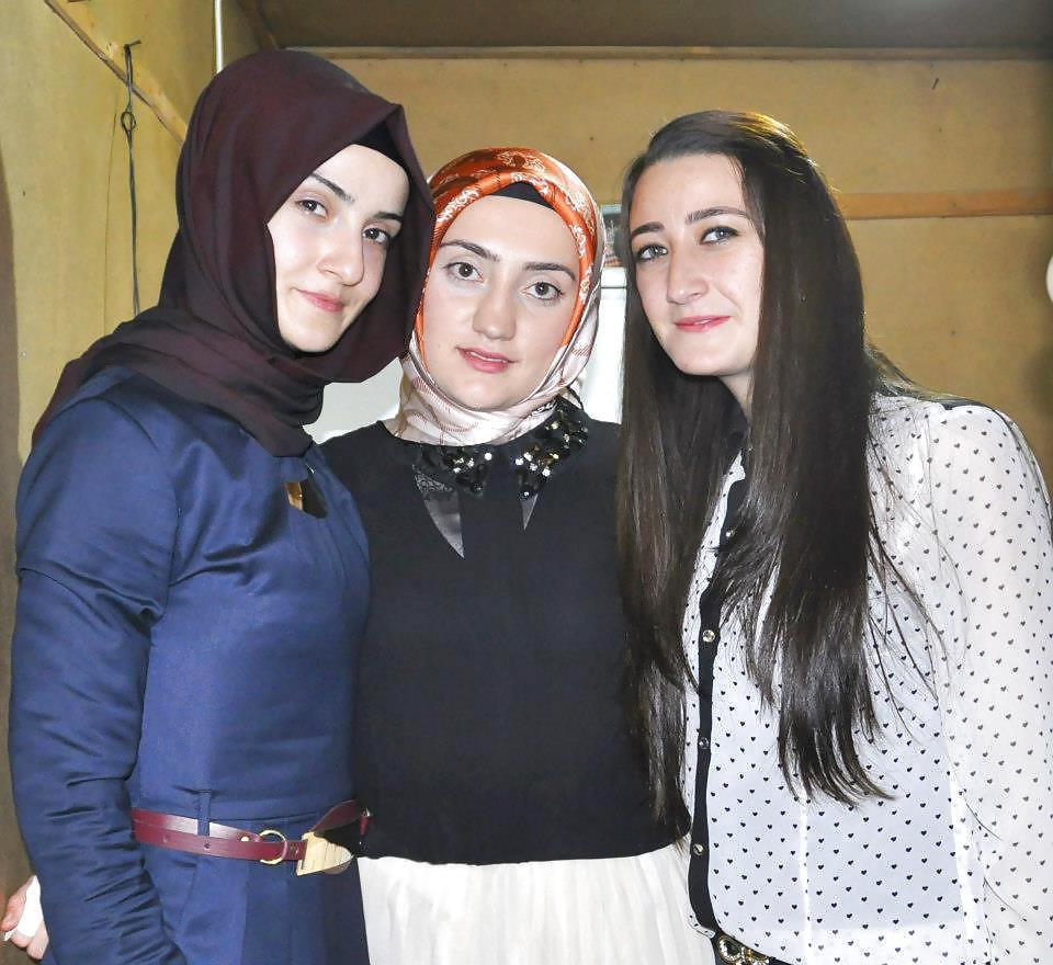 25P Turkish arab hijab turbanli asian kapali