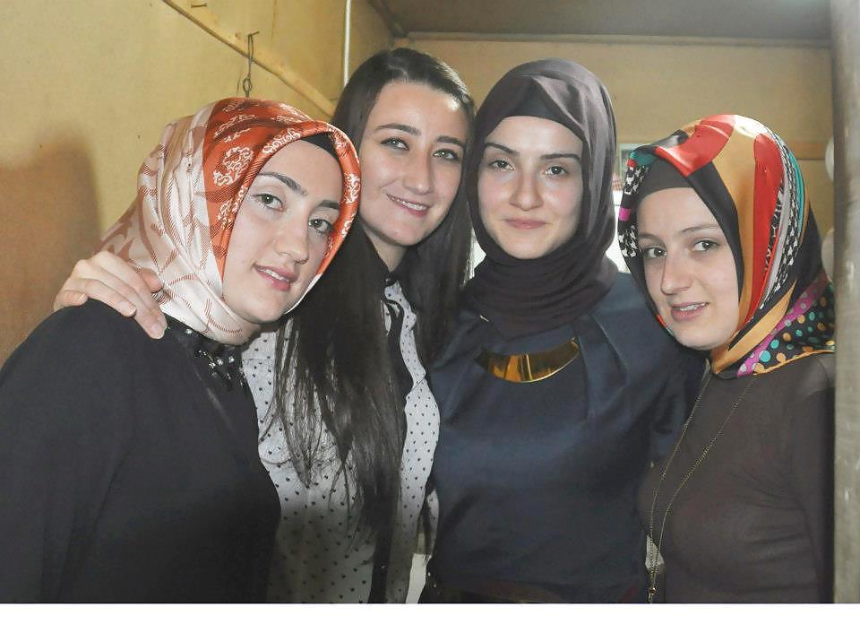 25P Turkish arab hijab turbanli asian kapali