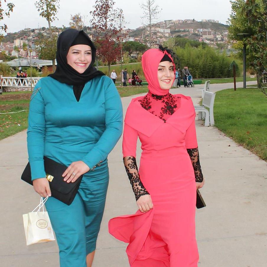 25P Turkish arab hijab turbanli asian kapali