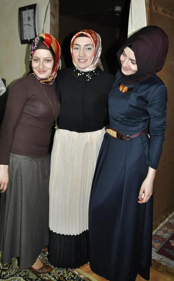25P Turkish arab hijab turbanli asian kapali