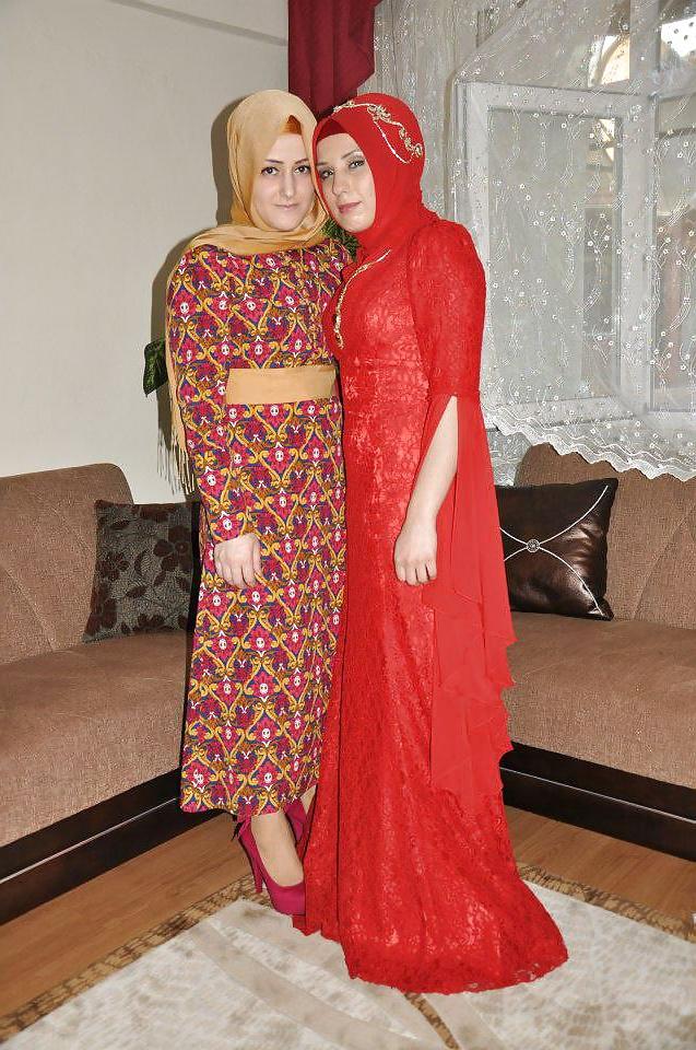 25P Turkish arab hijab turbanli asian kapali