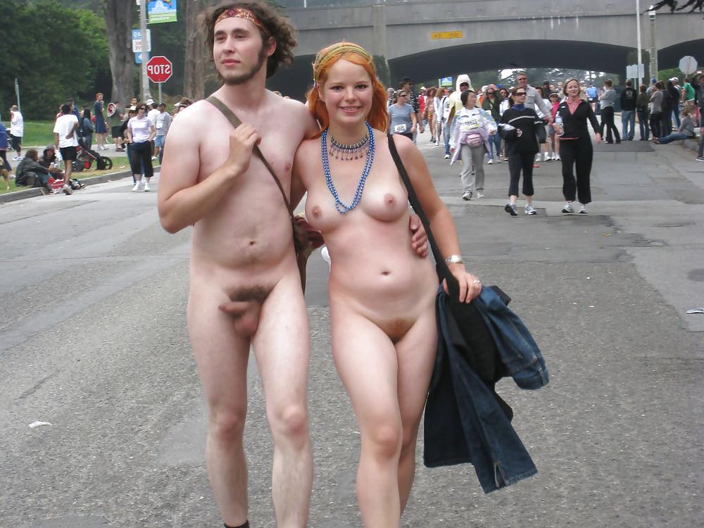 25P Public Nude