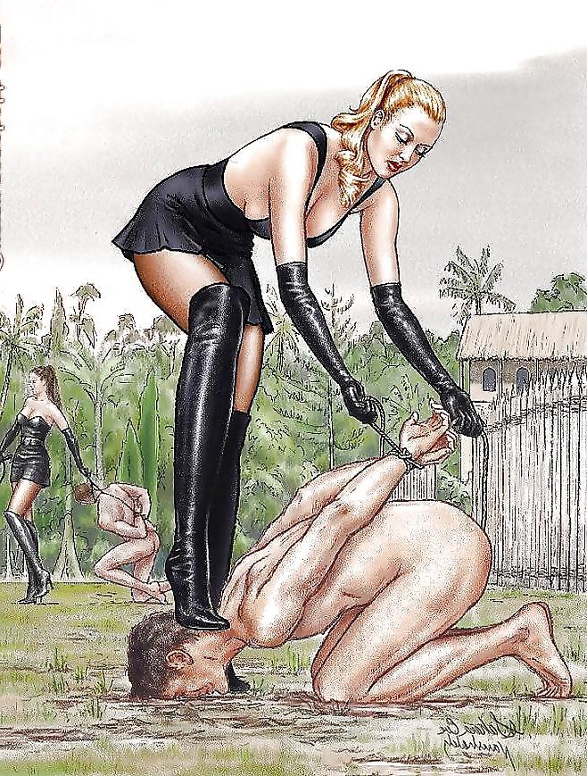 25P Femdom art 