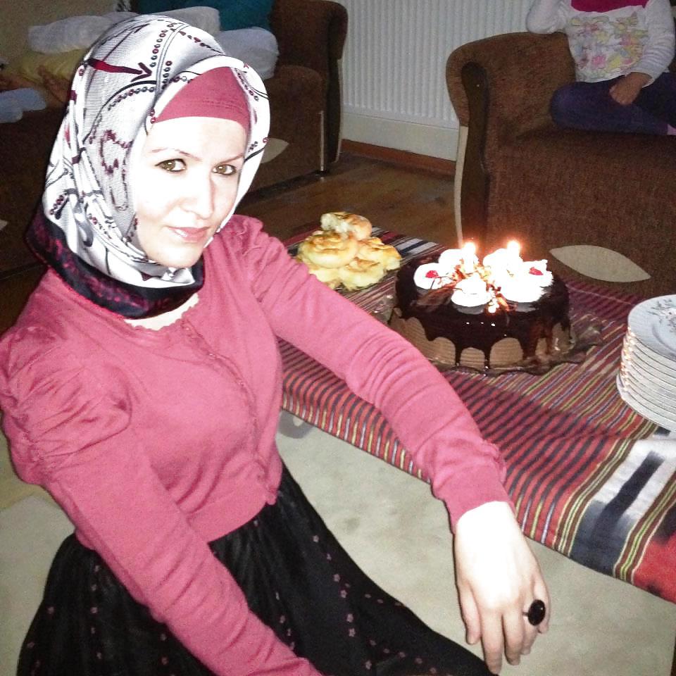 25P Turkish arab hijab turbanli asian kapali