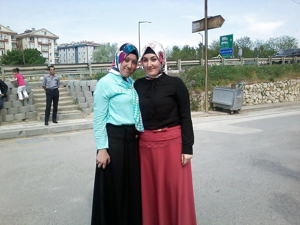 25P Turkish arab hijab turbanli asian kapali