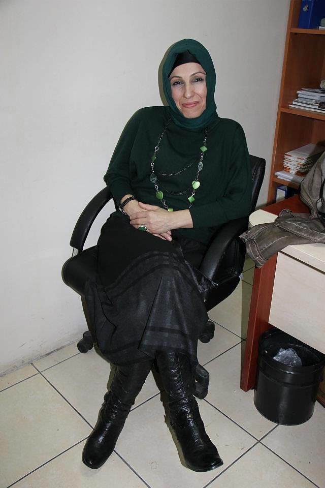 25P Turkish arab hijab turbanli asian kapali