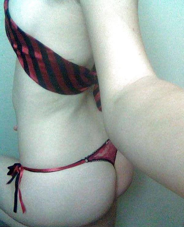 11P Ass in thong