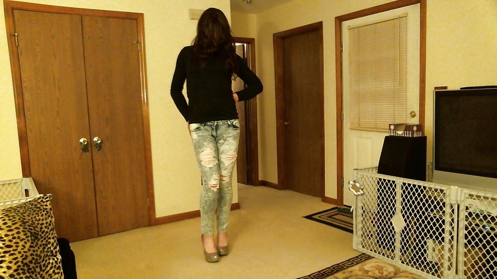 15P Skinny jeans