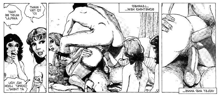 25P Erotic Comic Art 23 - Aunt Paulines Secret 2