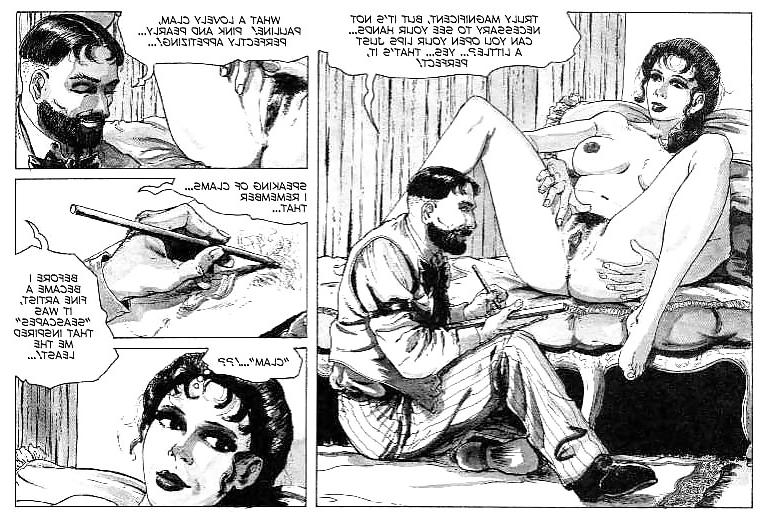 25P Erotic Comic Art 23 - Aunt Paulines Secret 2