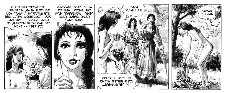 25P Erotic Comic Art 23 - Aunt Paulines Secret 2