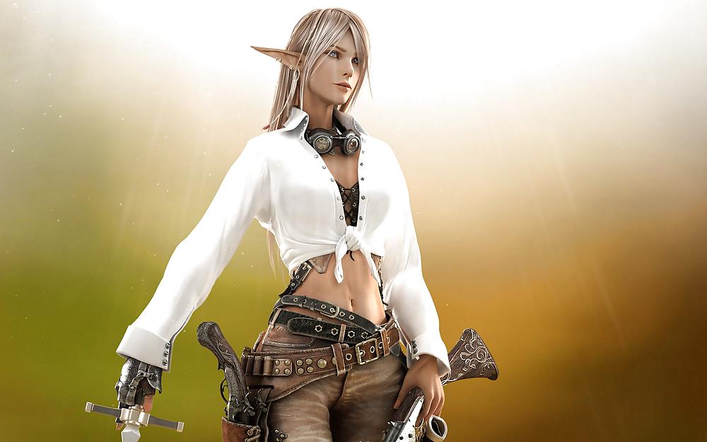 25P Sexy Fantasy Mythical Girls 2