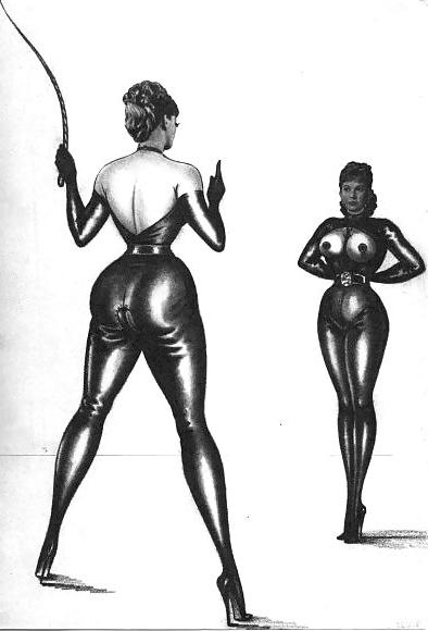14P Femdom art by jim german