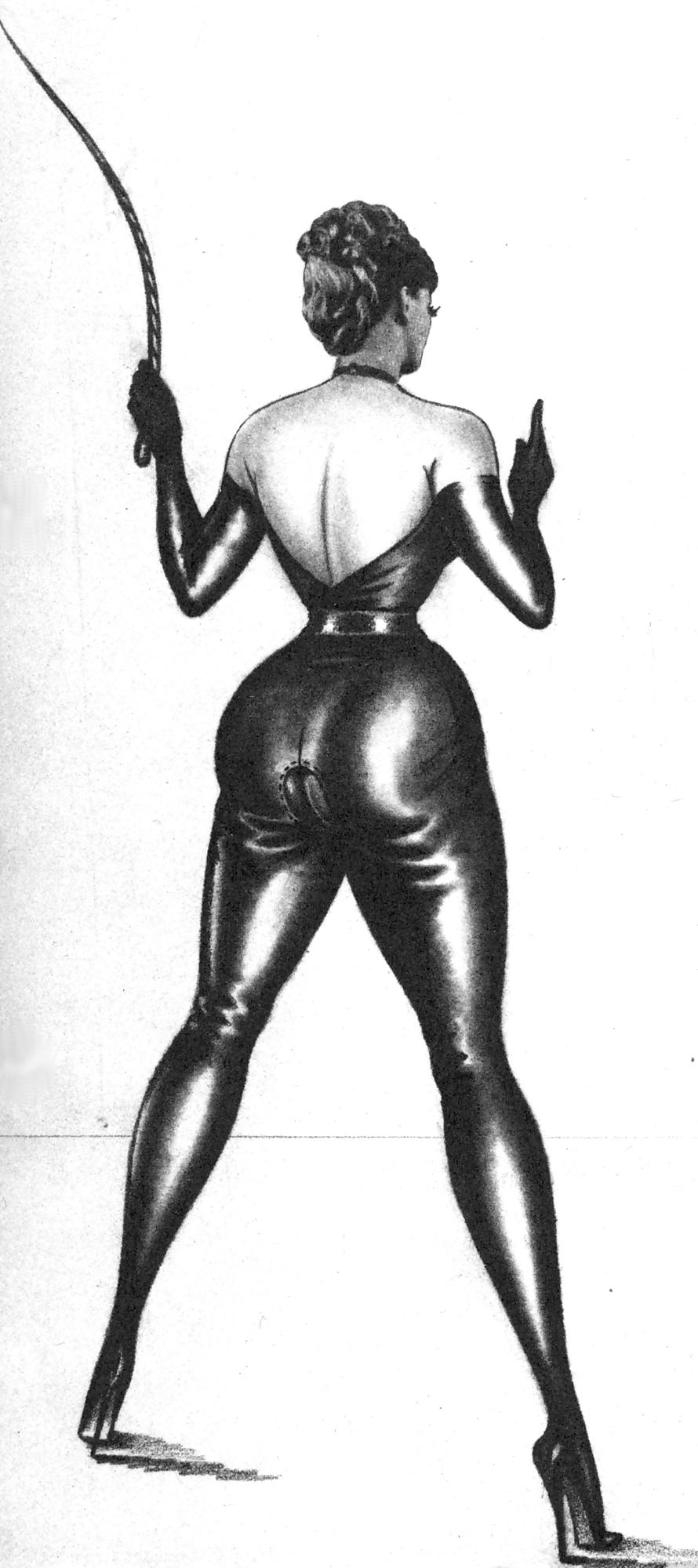 14P Femdom art by jim german
