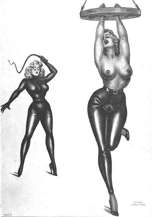 14P Femdom art by jim german