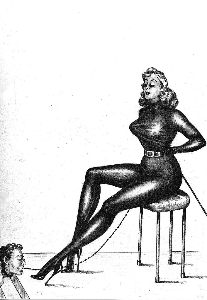 14P Femdom art by jim german