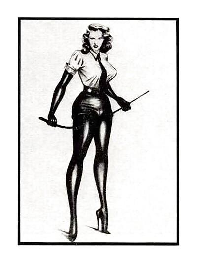 14P Femdom art by jim german