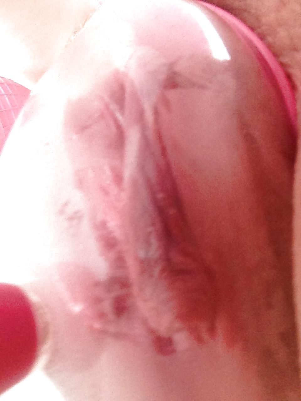 12P Big lip pussy pumping