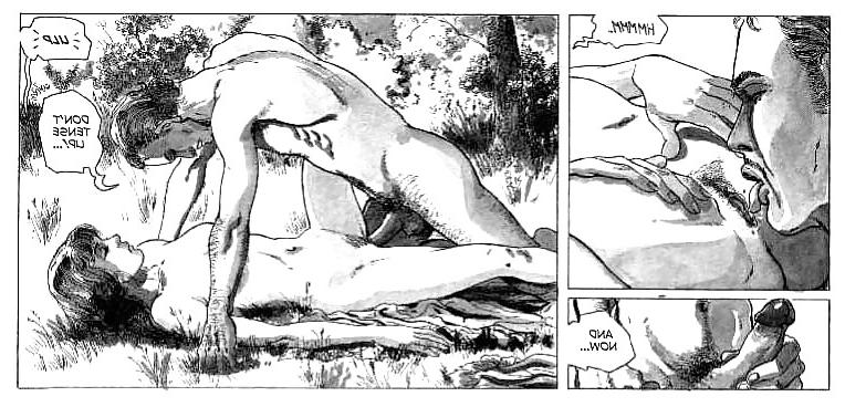 25P Erotic Comic Art 22 - Aunt Paulines Secret 1