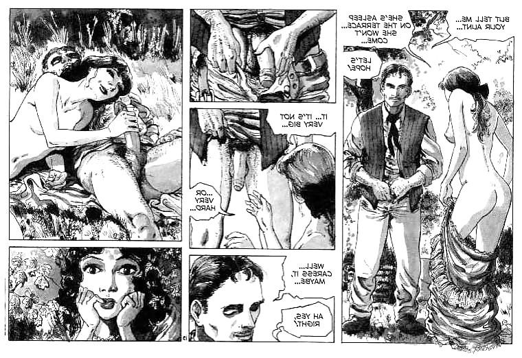 25P Erotic Comic Art 22 - Aunt Paulines Secret 1