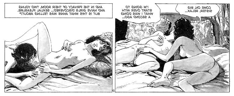 25P Erotic Comic Art 22 - Aunt Paulines Secret 1