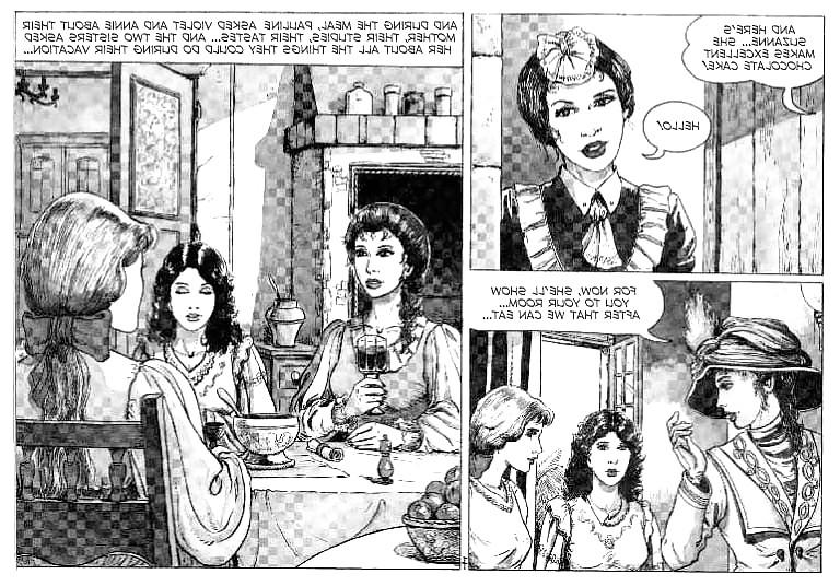 25P Erotic Comic Art 22 - Aunt Paulines Secret 1