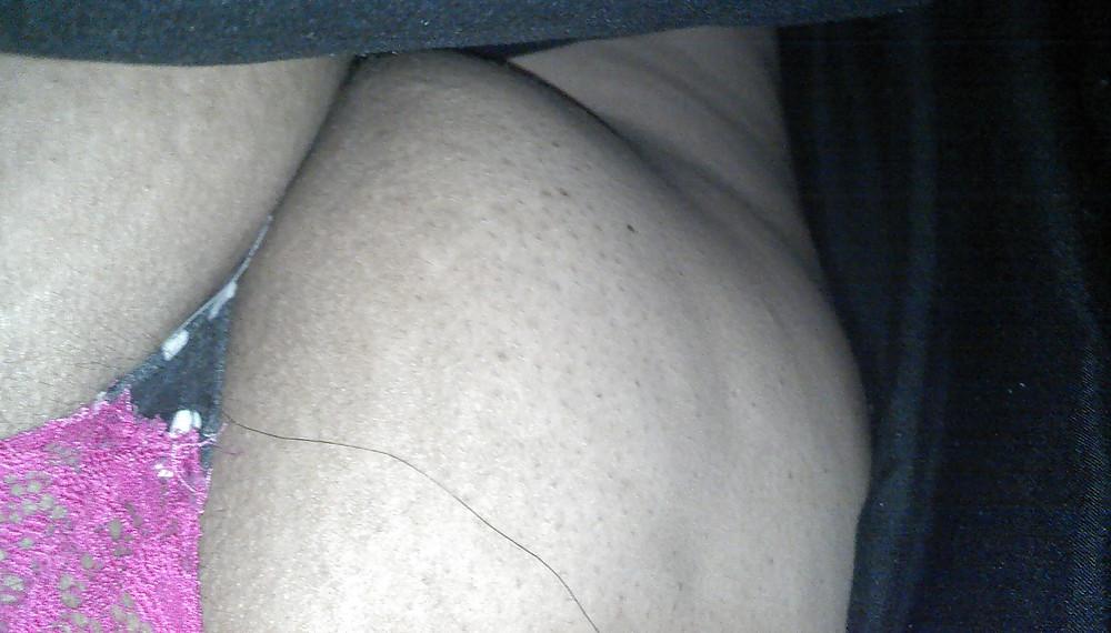 5P Wifes ass in pink thong