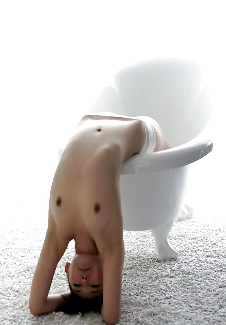 18P Tiny Chinese tits for white men to use