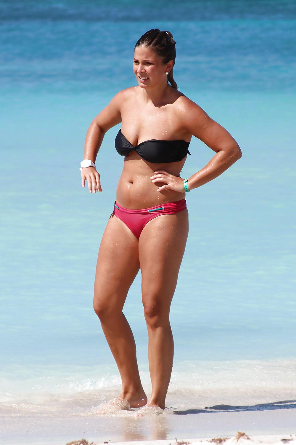 6P Red bikini thong
