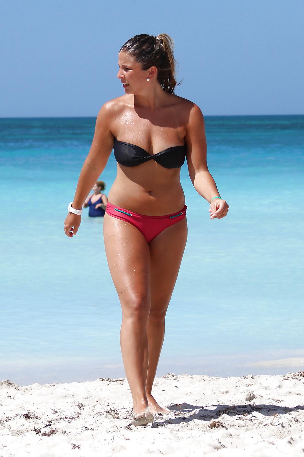 6P Red bikini thong