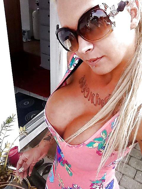 18P Louise: Fake Tit Bimbo