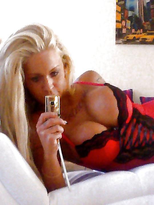 18P Louise: Fake Tit Bimbo