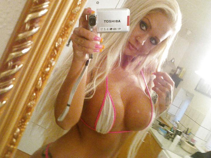 18P Louise: Fake Tit Bimbo