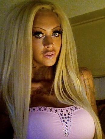 18P Louise: Fake Tit Bimbo