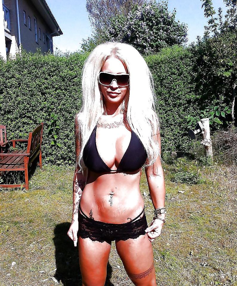 18P Louise: Fake Tit Bimbo