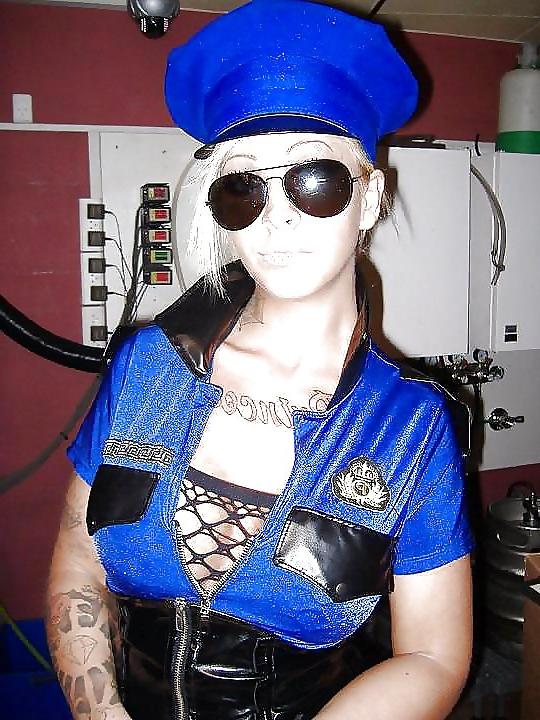 18P Louise: Fake Tit Bimbo