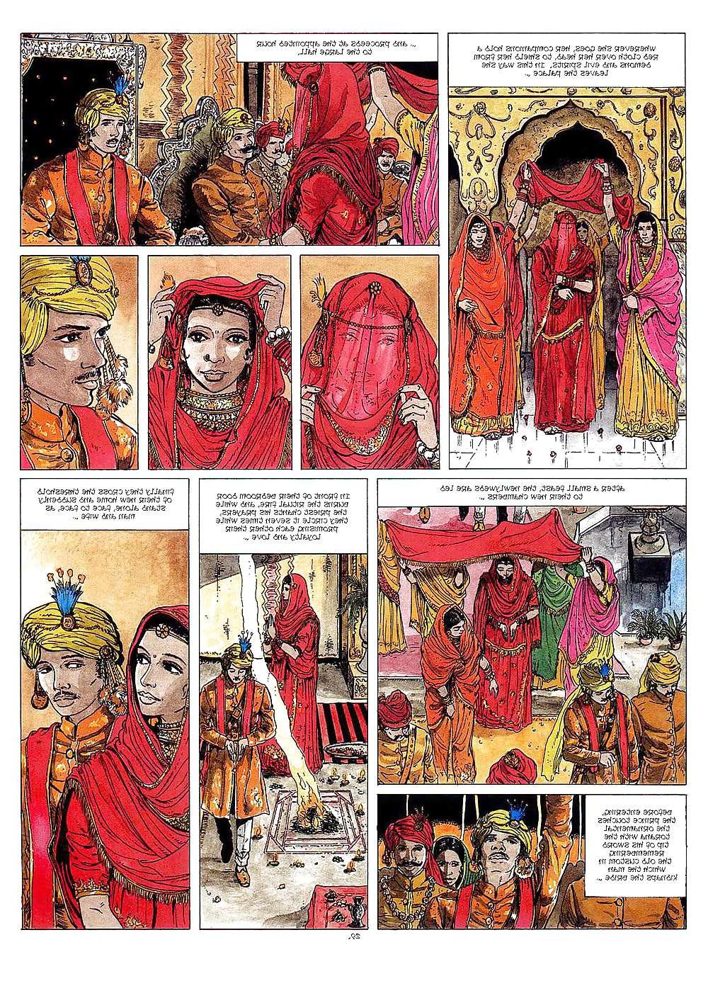25P Erotic Comic Art 40 - Kama-Sutra