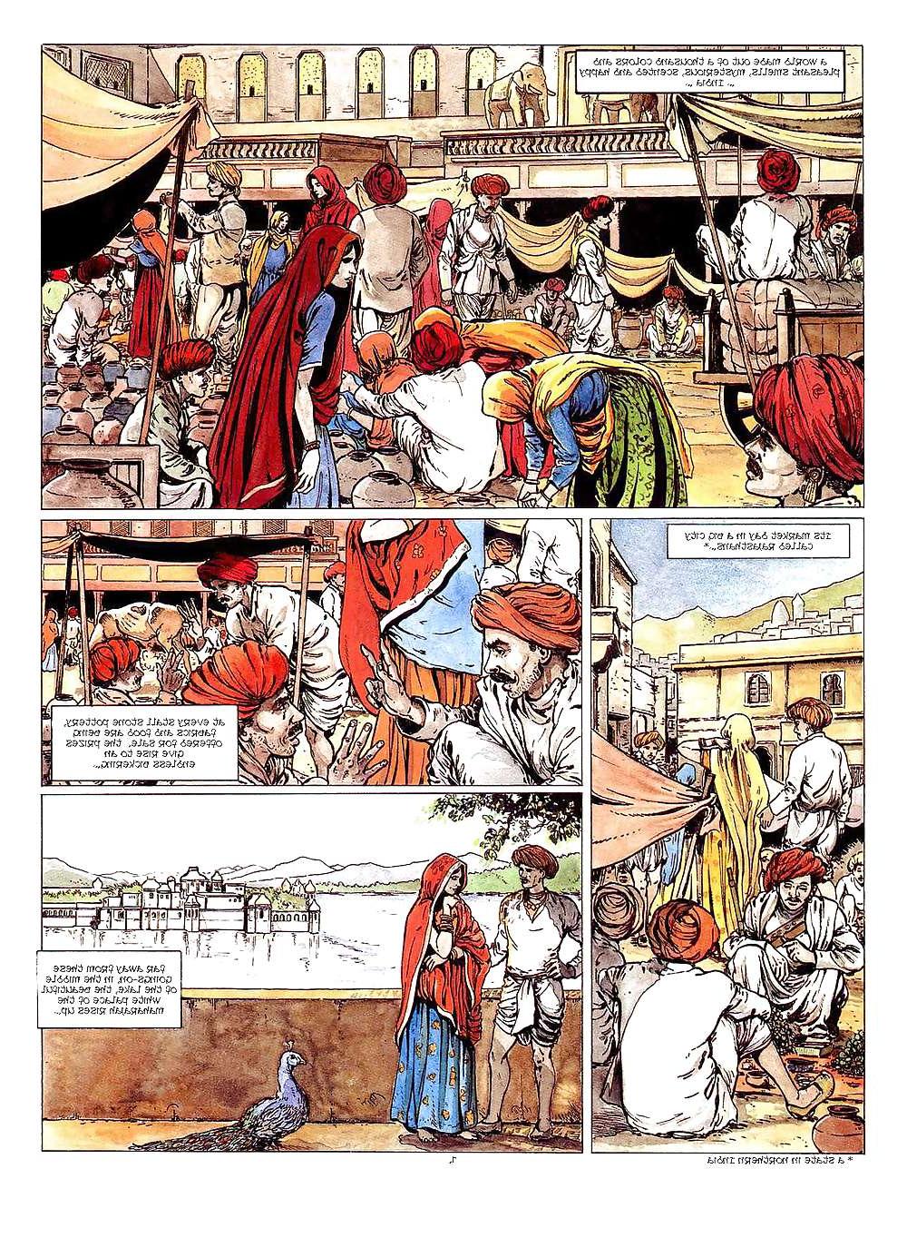 25P Erotic Comic Art 40 - Kama-Sutra