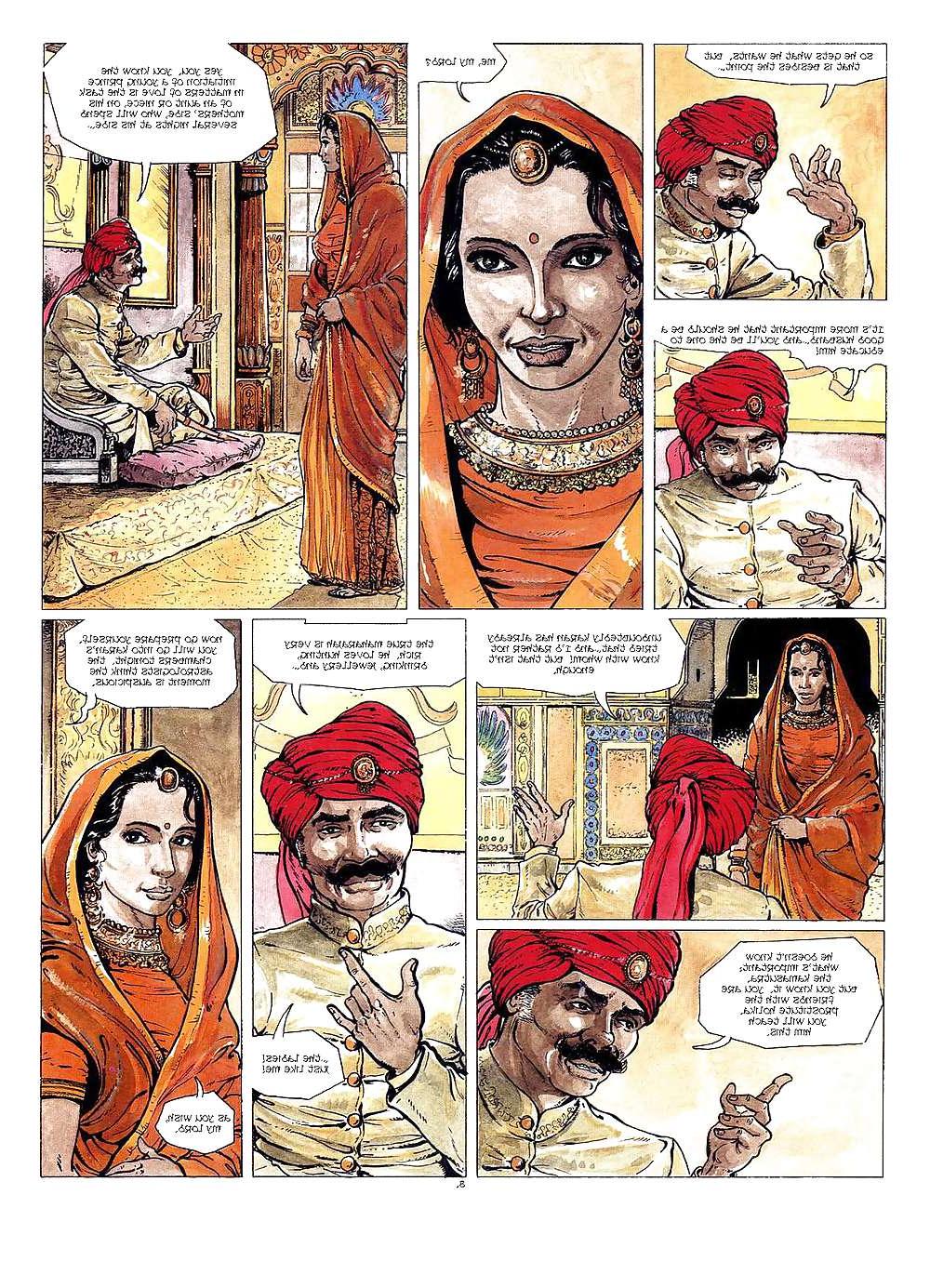 25P Erotic Comic Art 40 - Kama-Sutra